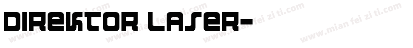 Direktor Laser字体转换